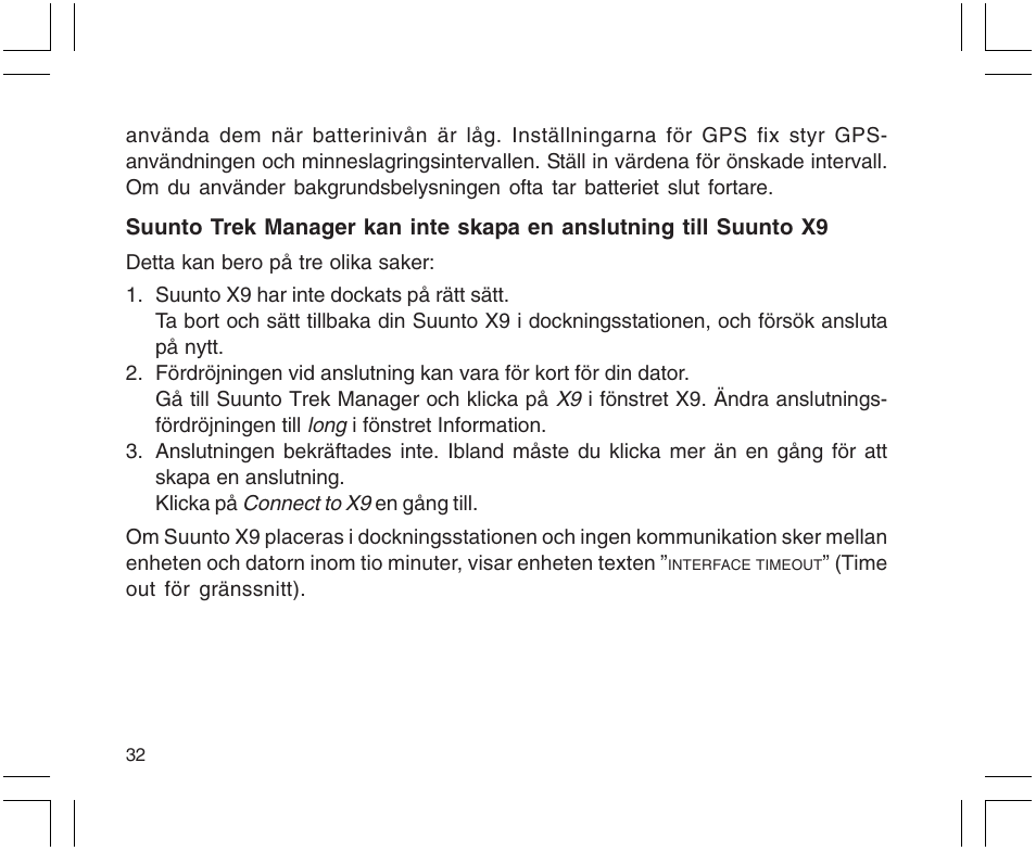 SUUNTO X9 User Manual | Page 278 / 286