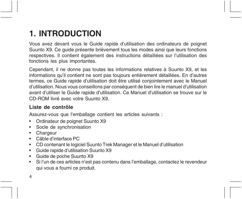 Introduction | SUUNTO X9 User Manual | Page 38 / 286