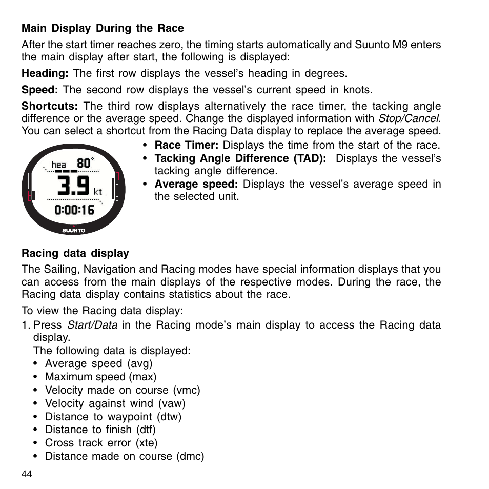 SUUNTO M9_en.p65 User Manual | Page 44 / 79