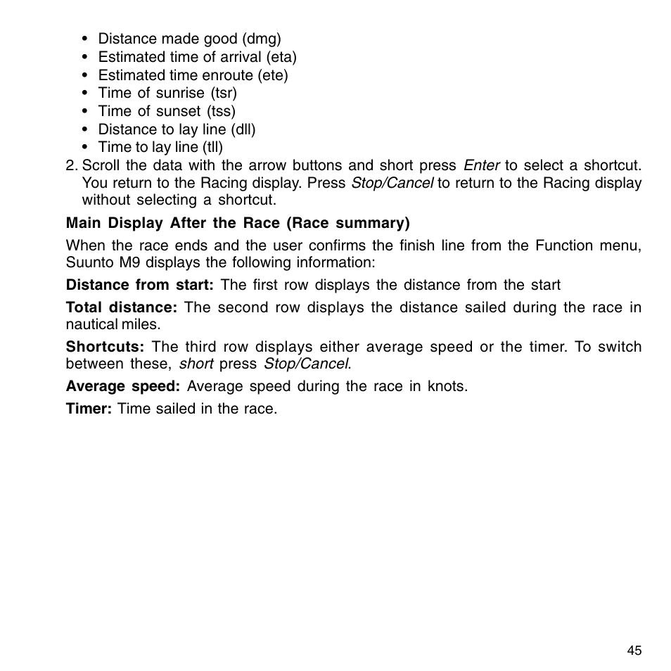 SUUNTO M9_en.p65 User Manual | Page 45 / 79