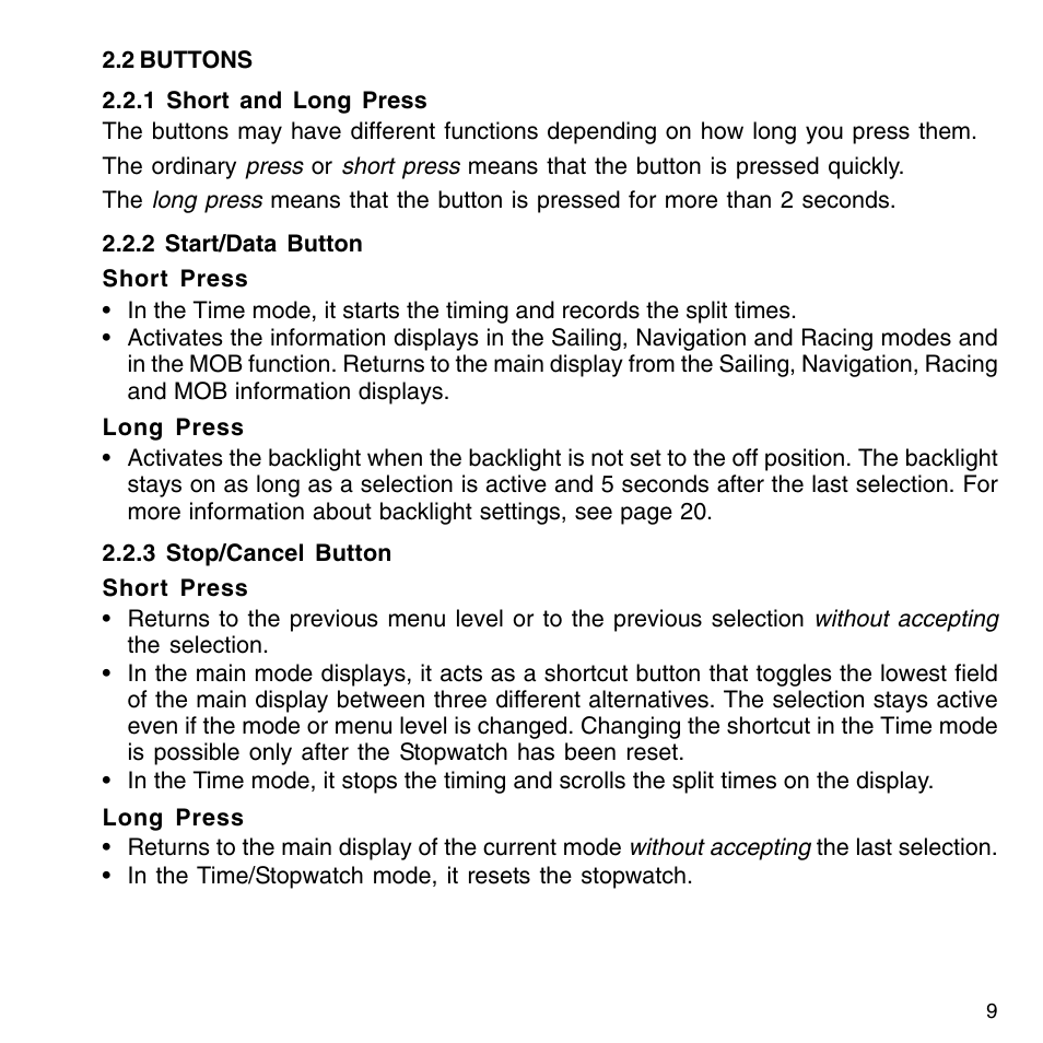 SUUNTO M9_en.p65 User Manual | Page 9 / 79