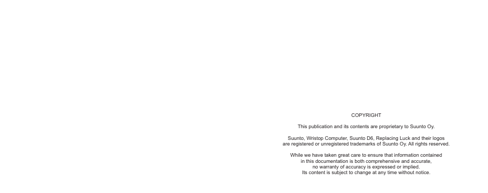 SUUNTO t1 User Manual | Page 36 / 40