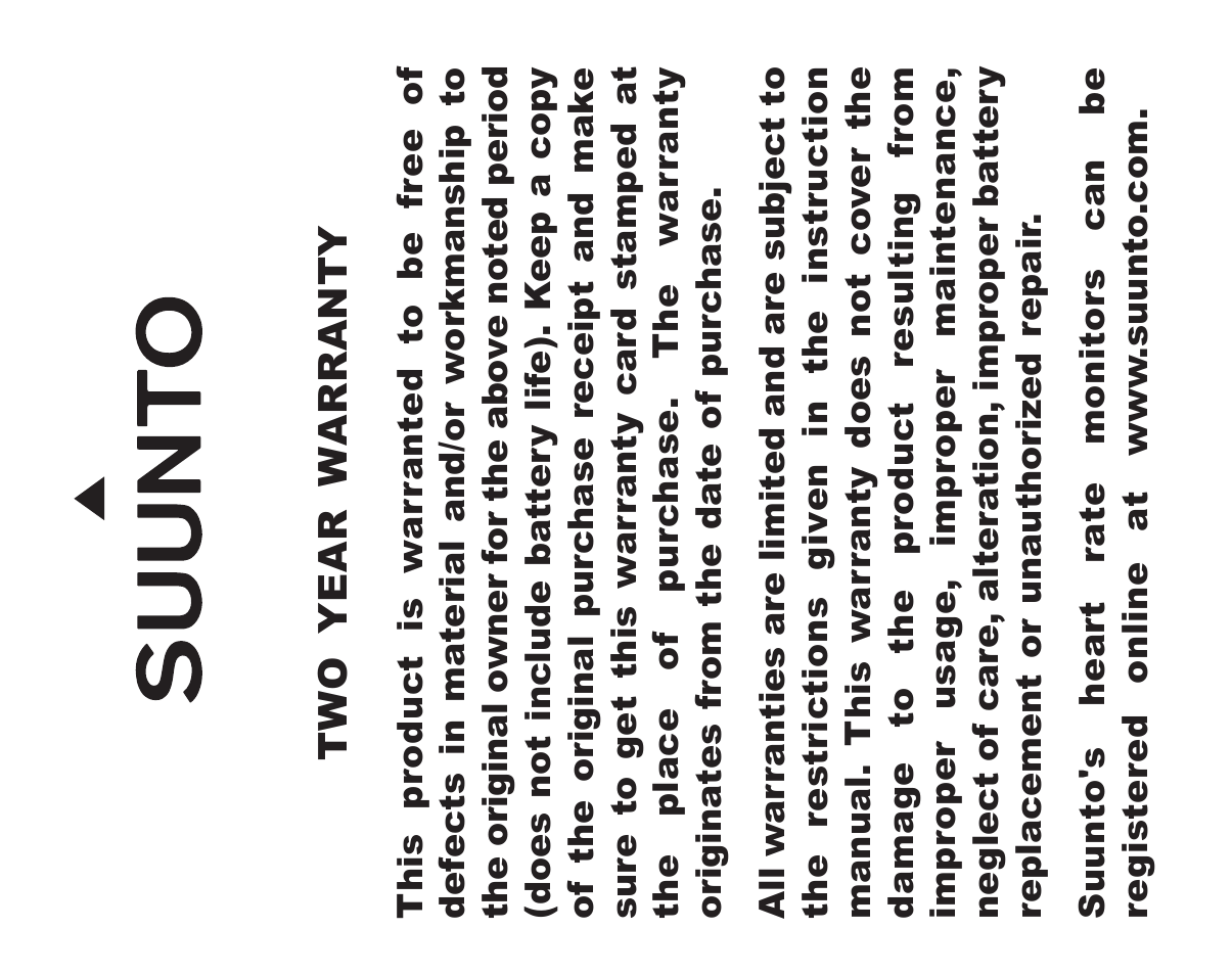 SUUNTO t1 User Manual | Page 37 / 40
