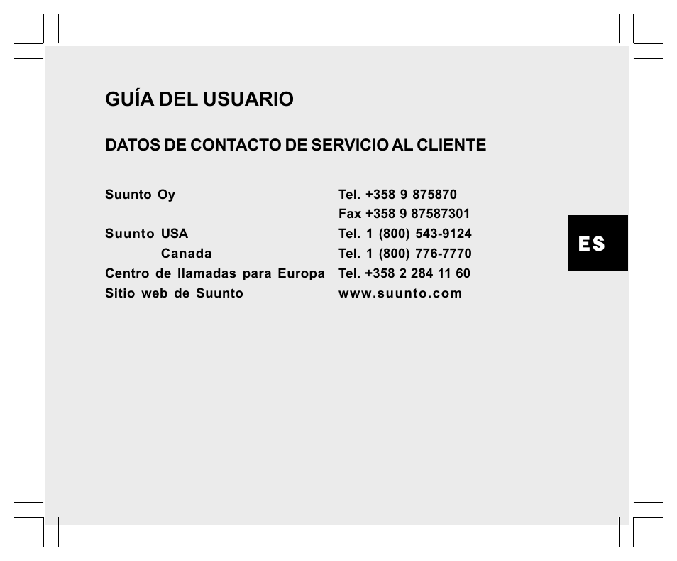 Guía del usuario | SUUNTO EN | FR | DE | ES | IT | NL | FI | SV User Manual | Page 133 / 352