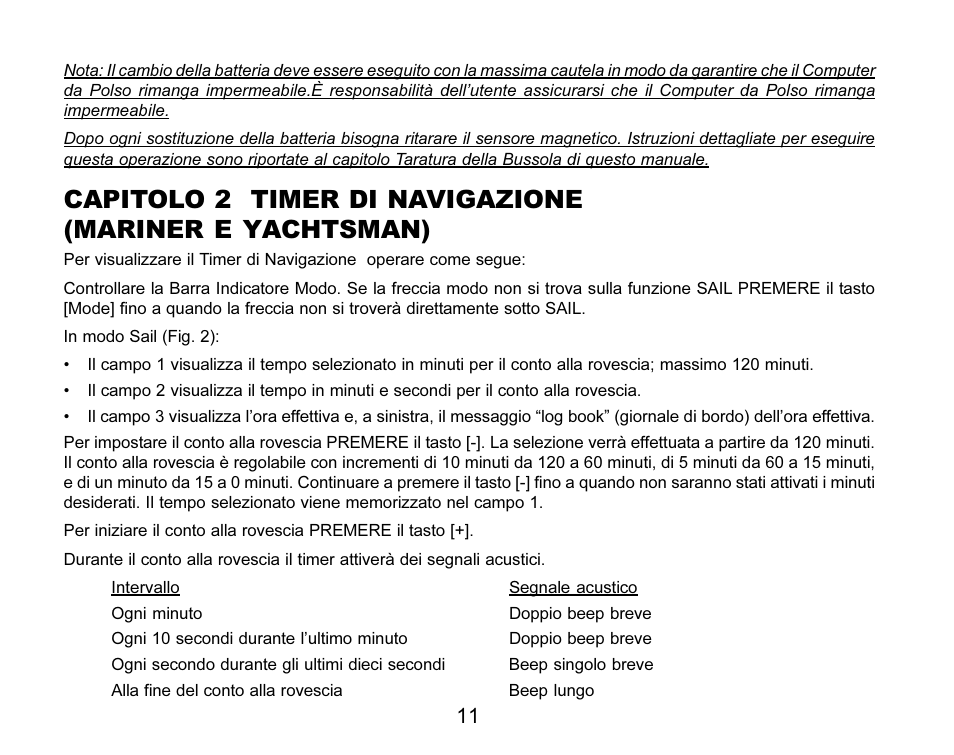 SUUNTO MARINER | REGATTA | YACHTSMAN User Manual | Page 163 / 288