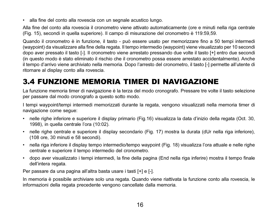 SUUNTO MARINER | REGATTA | YACHTSMAN User Manual | Page 168 / 288