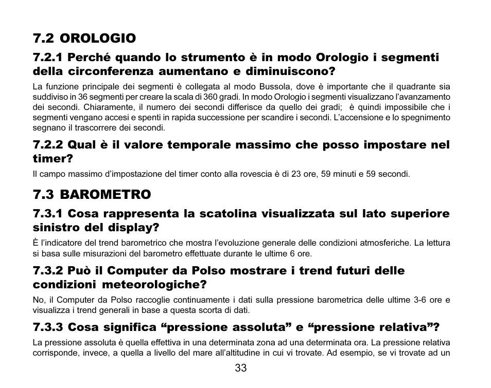 2 orologio, 3 barometro | SUUNTO MARINER | REGATTA | YACHTSMAN User Manual | Page 185 / 288