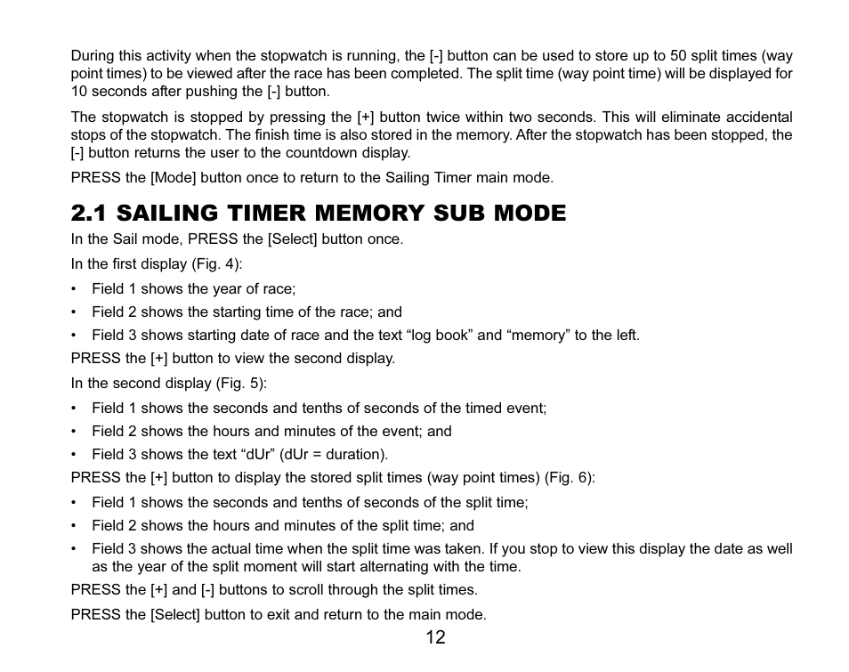 SUUNTO MARINER | REGATTA | YACHTSMAN User Manual | Page 19 / 288