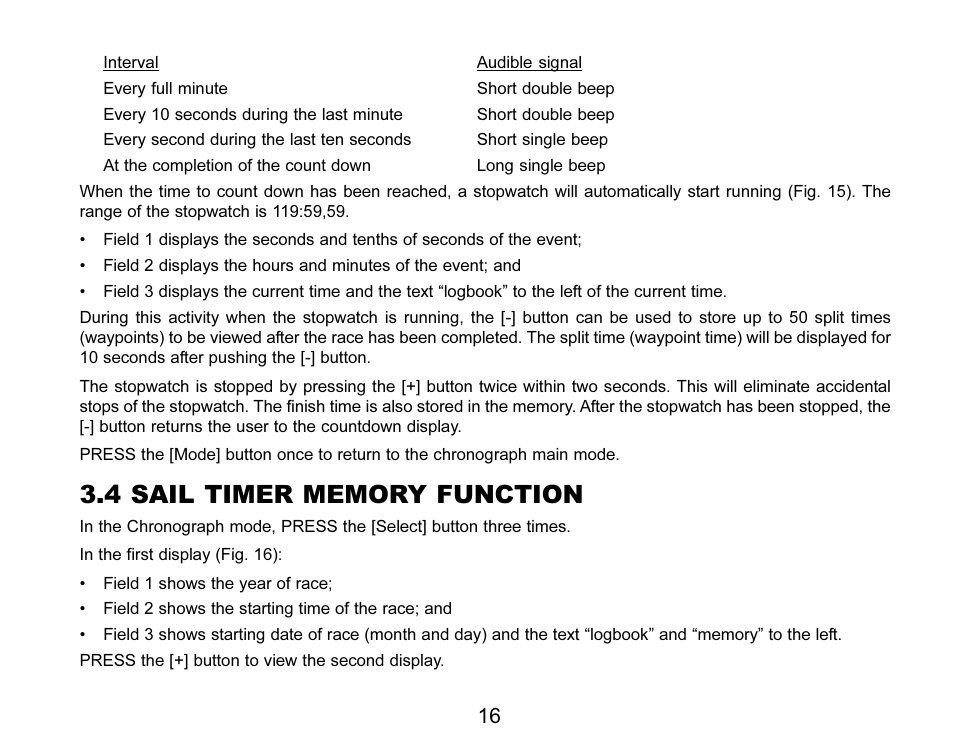 SUUNTO MARINER | REGATTA | YACHTSMAN User Manual | Page 23 / 288