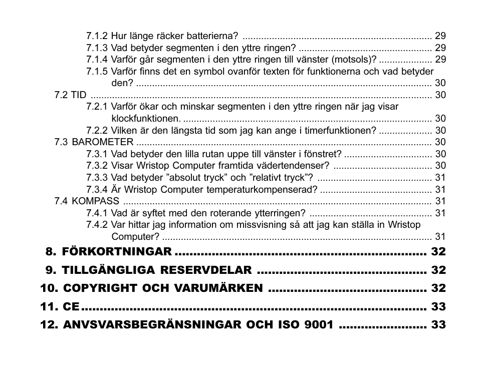 SUUNTO MARINER | REGATTA | YACHTSMAN User Manual | Page 258 / 288