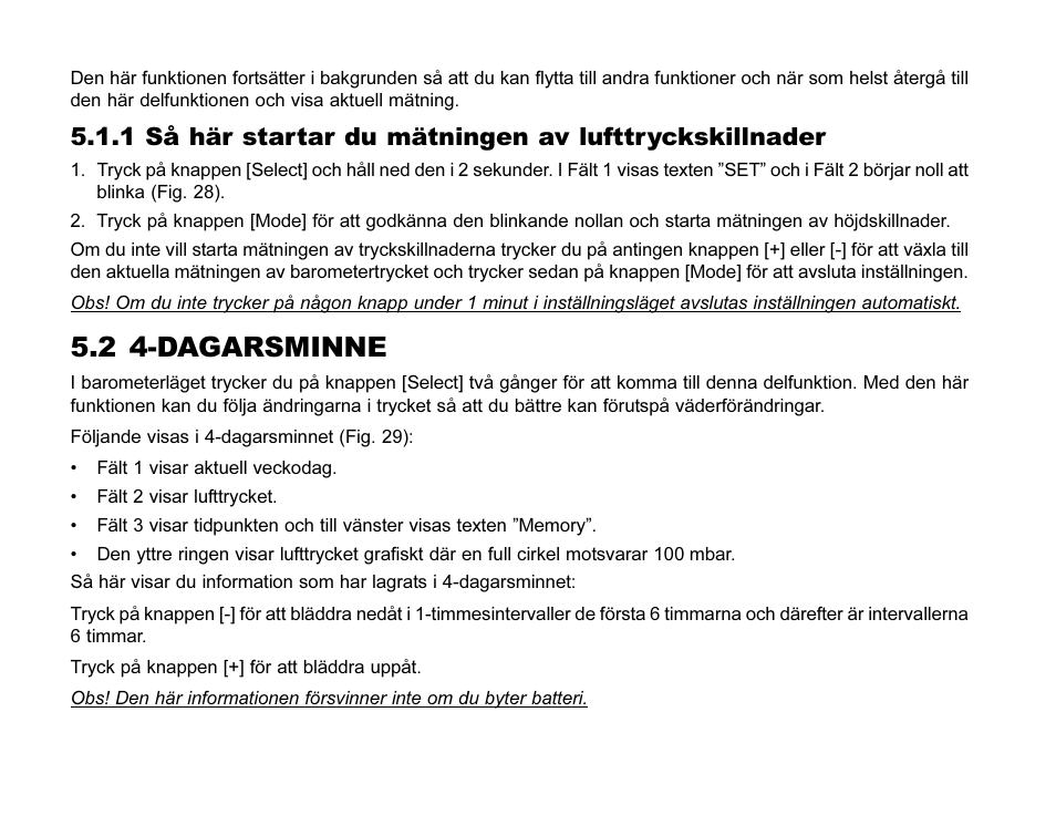 2 4-dagarsminne | SUUNTO MARINER | REGATTA | YACHTSMAN User Manual | Page 277 / 288