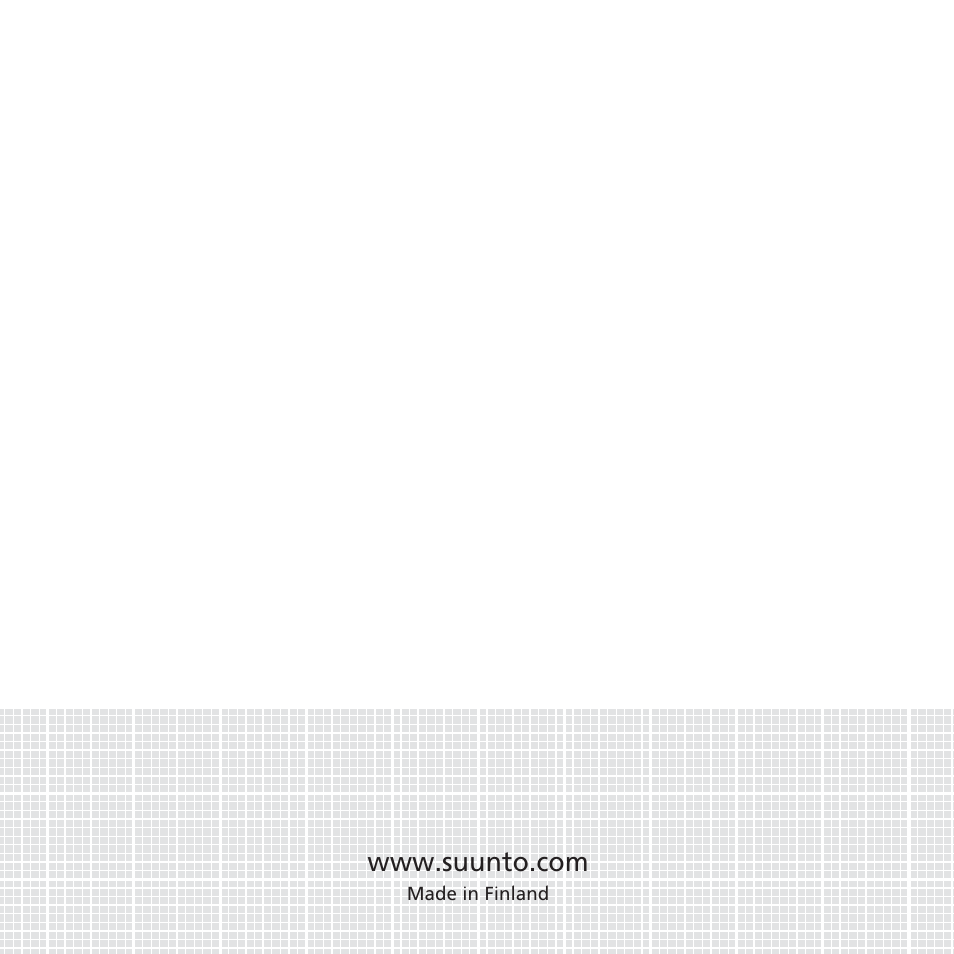 SUUNTO X9_en. User Manual | Page 100 / 100
