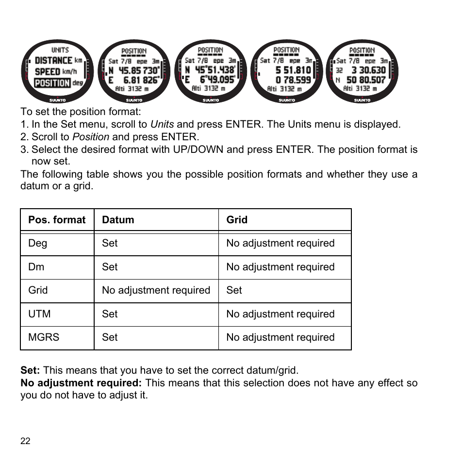 SUUNTO X9i User Manual | Page 23 / 97