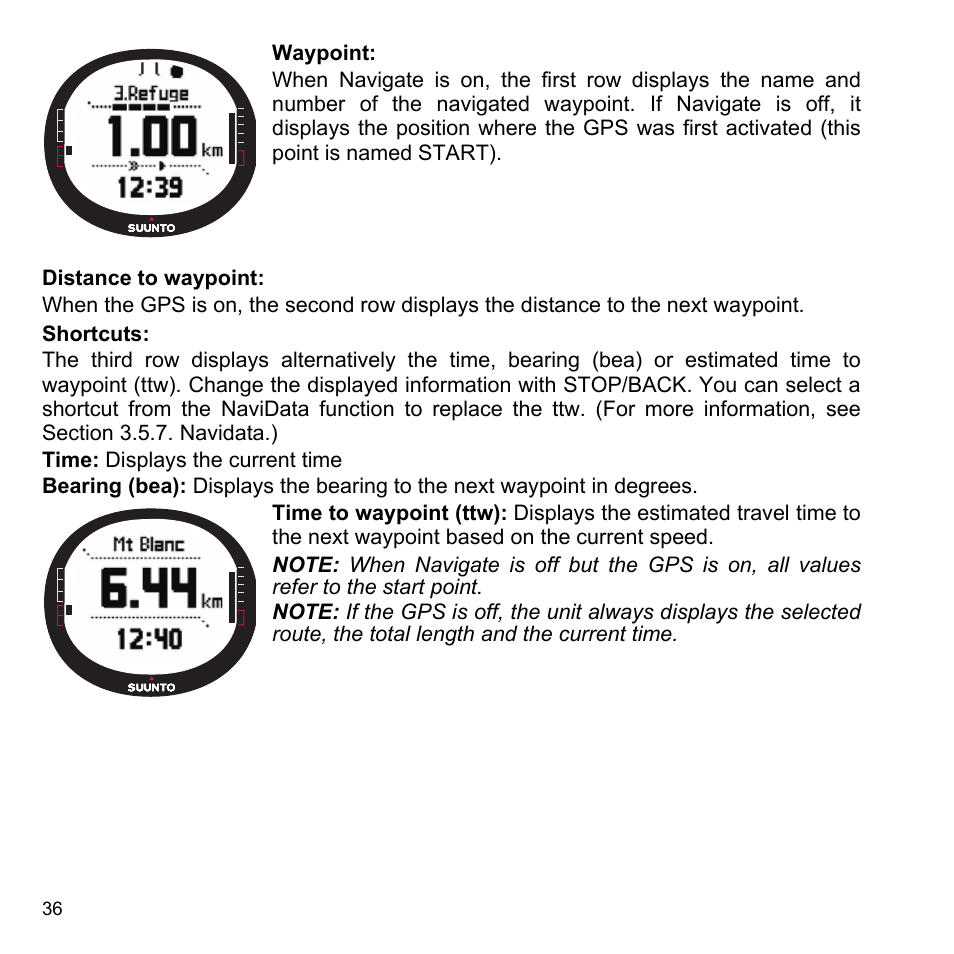 SUUNTO X9i User Manual | Page 37 / 97