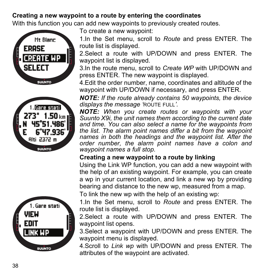 SUUNTO X9i User Manual | Page 39 / 97