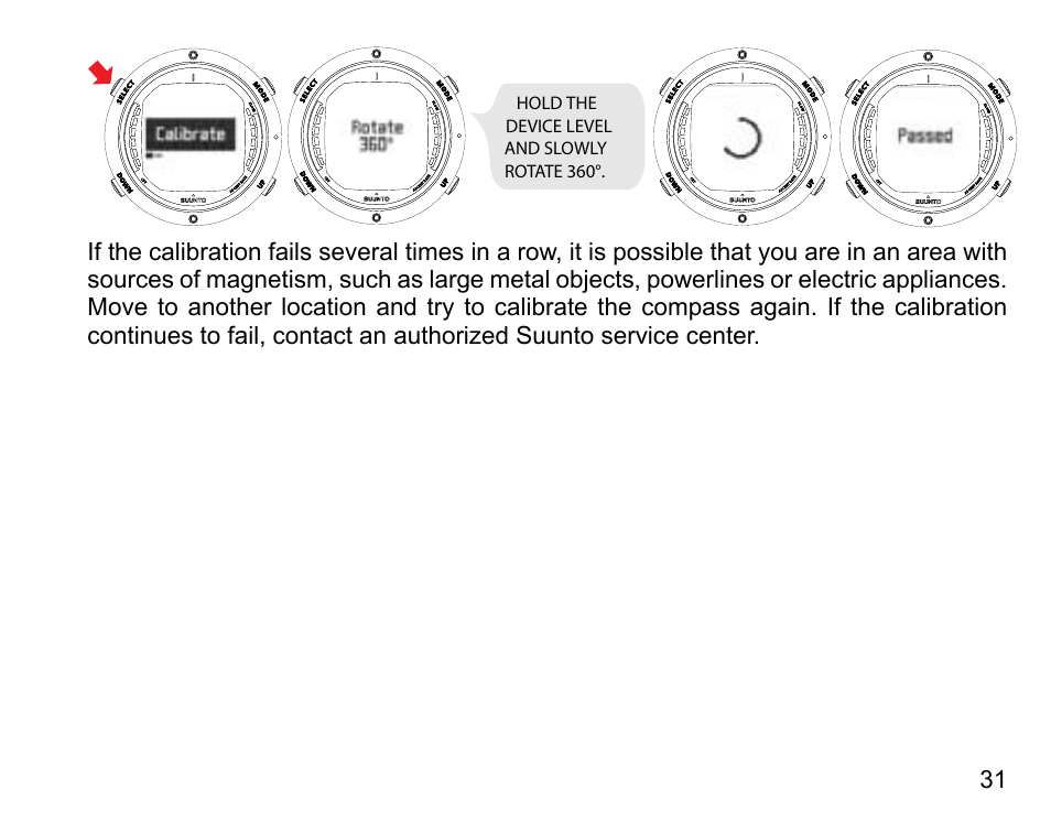 SUUNTO D6 User Manual | Page 31 / 110