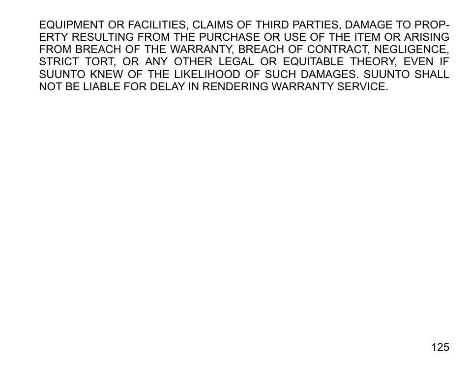 SUUNTO D6I User Manual | Page 124 / 130