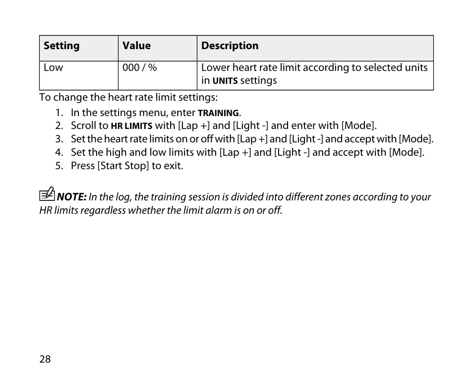 SUUNTO T6D User Manual | Page 29 / 59