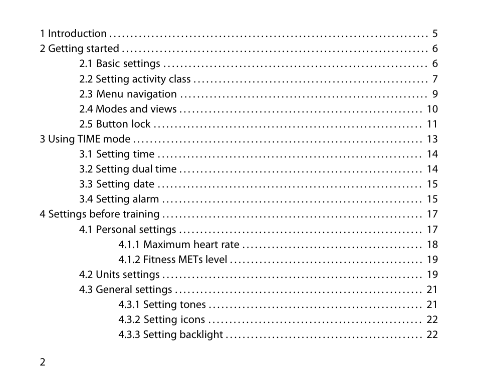 SUUNTO T6D User Manual | Page 3 / 59