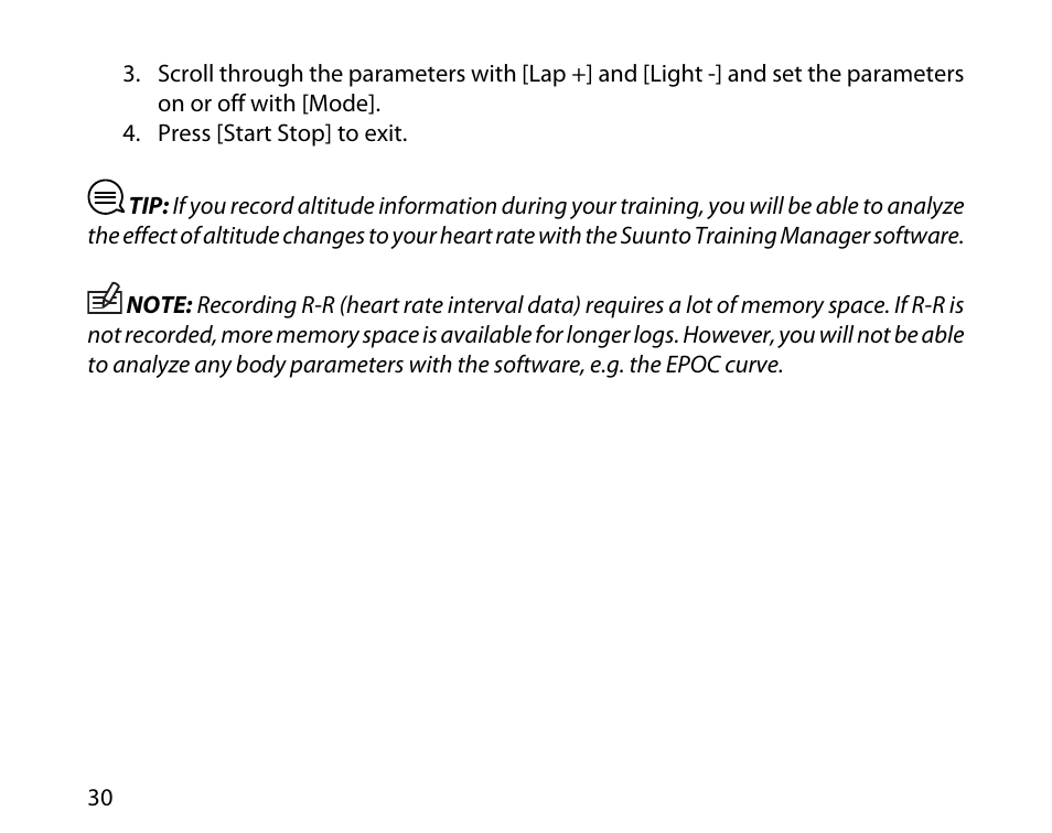 SUUNTO T6D User Manual | Page 31 / 59