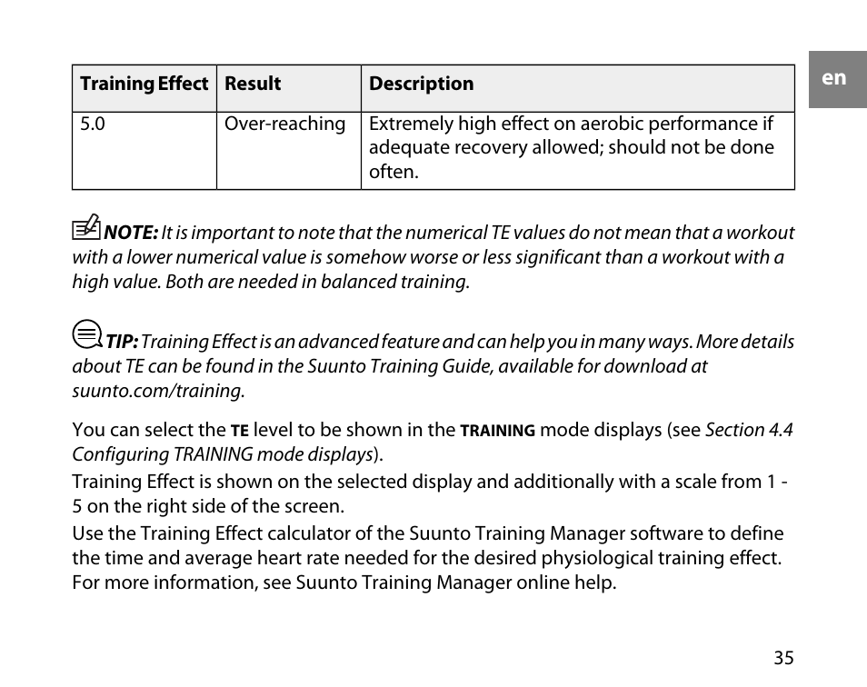 SUUNTO T6D User Manual | Page 36 / 59