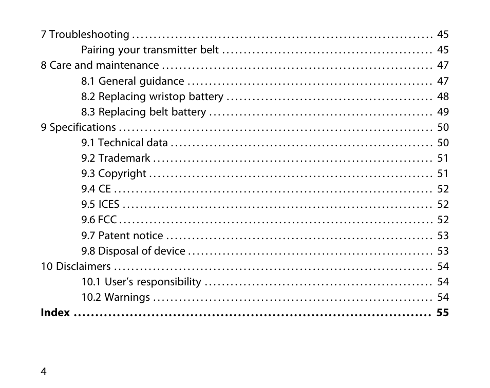 SUUNTO T6D User Manual | Page 5 / 59