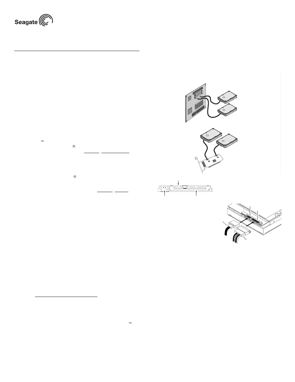 Seagate BARRACUDA ST360015AS User Manual | 2 pages