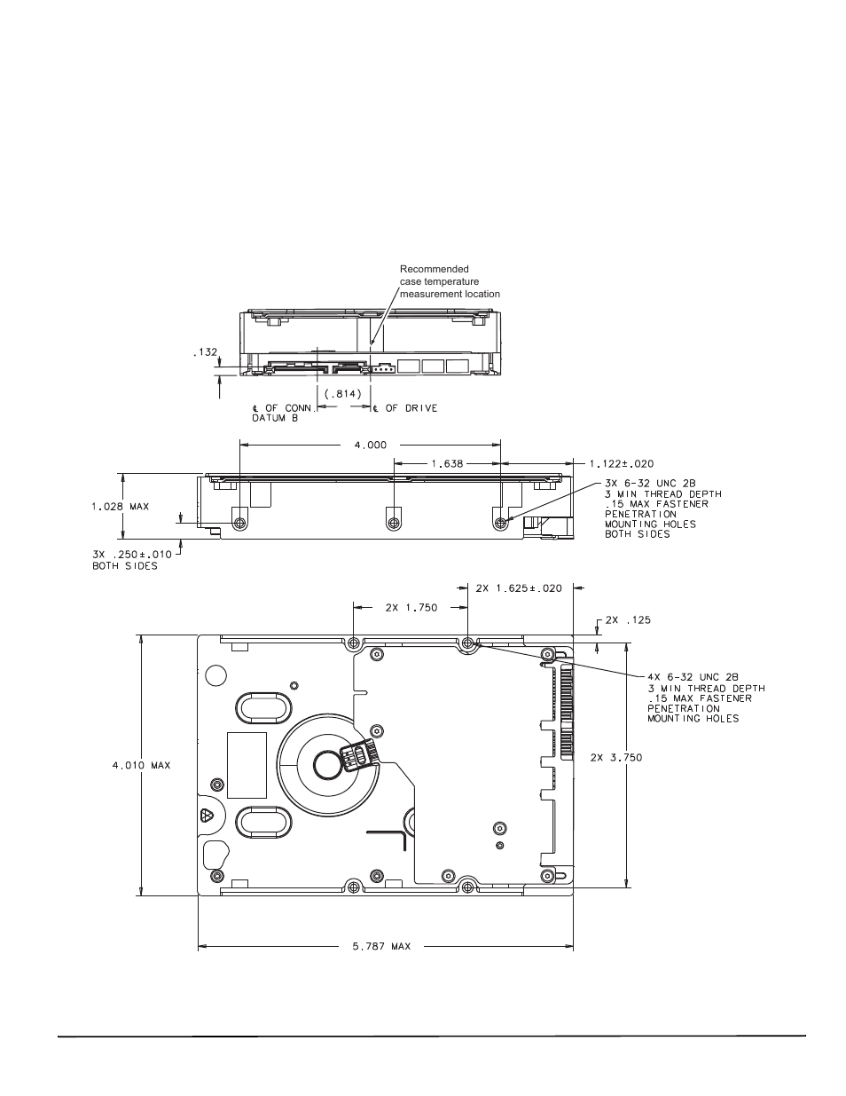 4 drive mounting, Drive mounting | Seagate BARRACUDA XT SERIES SATA ST32000641AS User Manual | Page 24 / 42