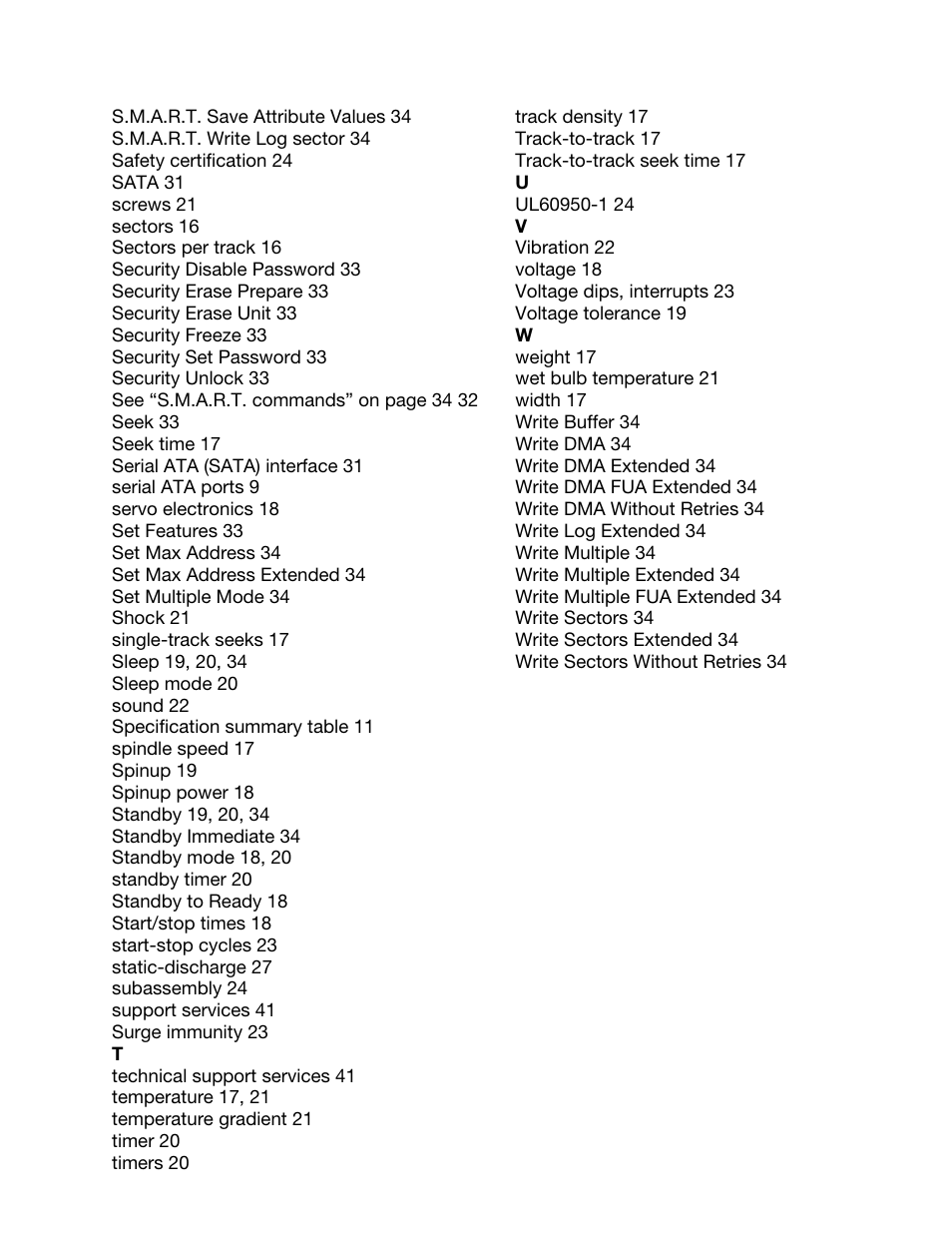 Seagate BARRACUDA ST3320413AS User Manual | Page 45 / 48