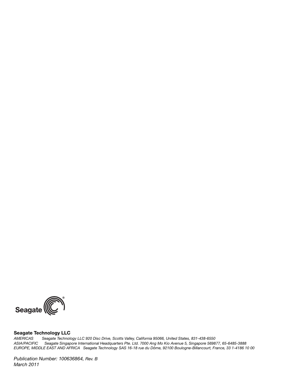 Seagate BARRACUDA ST3320413AS User Manual | Page 48 / 48