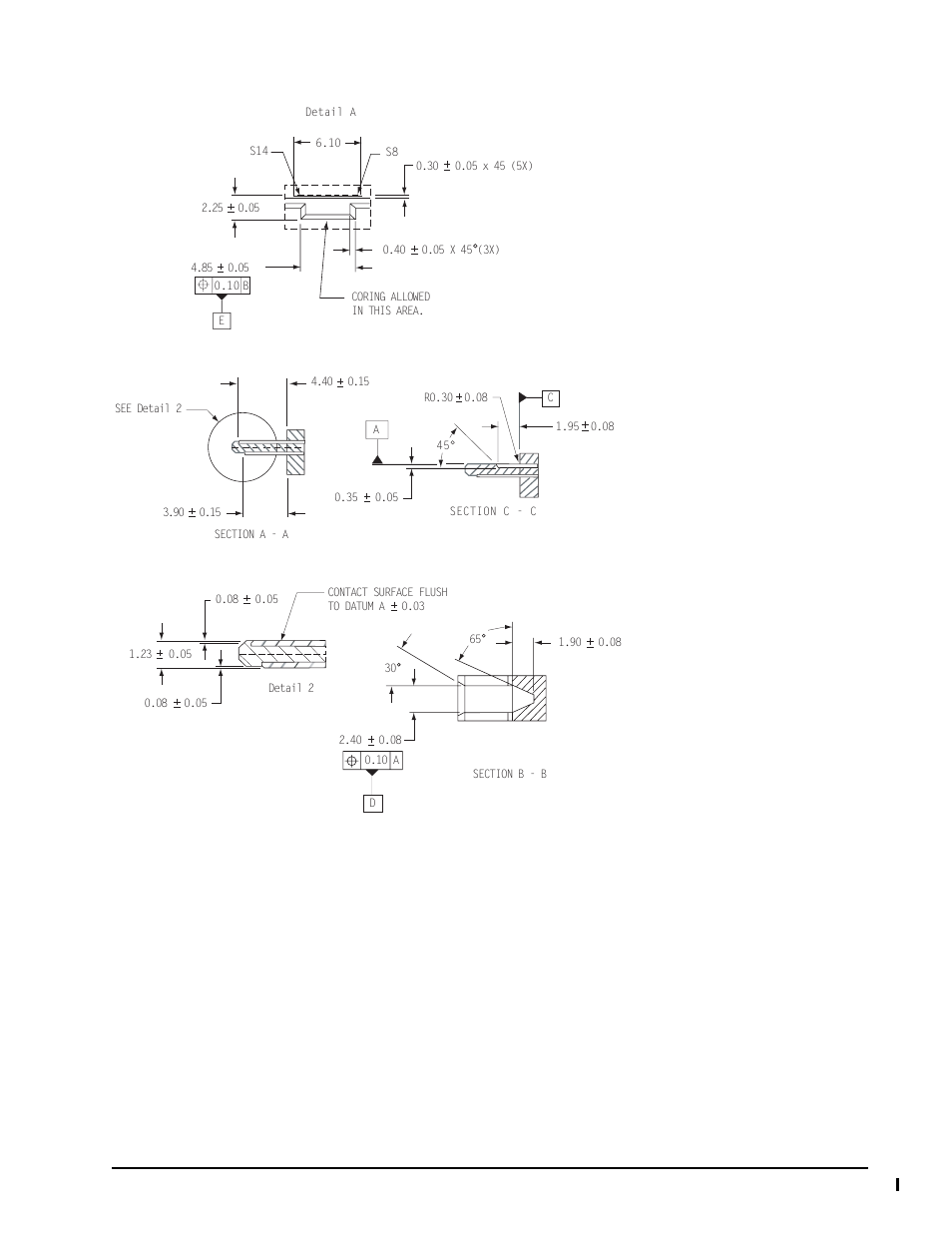 2 physical characteristics, 3 connector requirements, Physical characteristics | Connector requirements | Seagate Cheetah 15K.5 SAS ST373455SS User Manual | Page 65 / 86