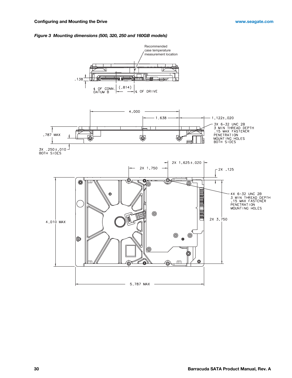 Figure 3 | Seagate BARRACUDA ST31000524AS User Manual | Page 30 / 48