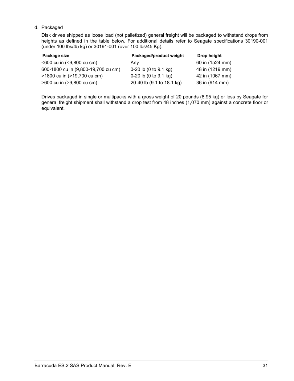 Seagate BARRACUDA ST3500620SS User Manual | Page 35 / 82