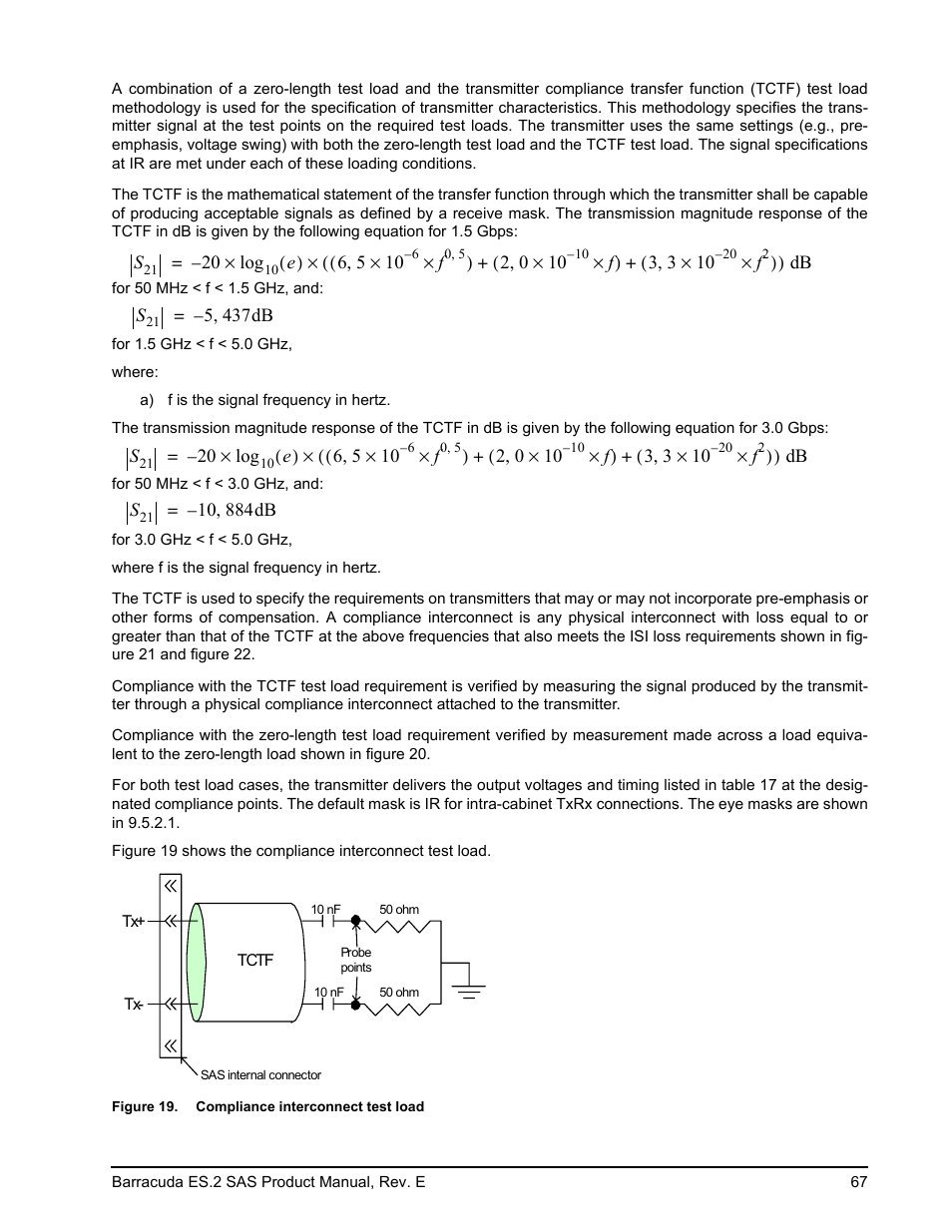 D in figure 19 | Seagate BARRACUDA ST3500620SS User Manual | Page 71 / 82