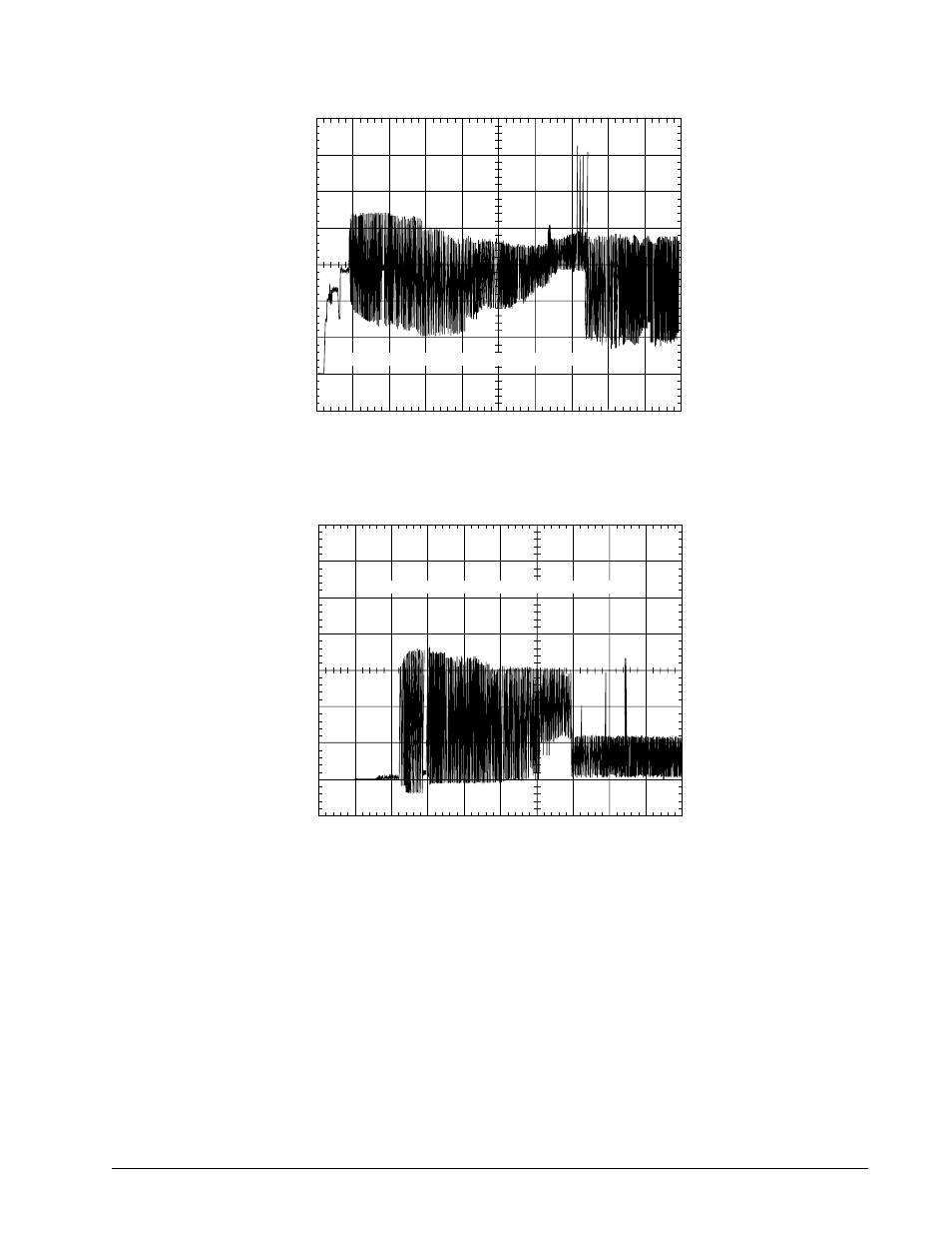 1 typical current profile, Figure 1, Typical 5v startup and operation current profile | Figure 2, Typical 12v startup and operation current profile | Seagate Barracuda ST3120022A User Manual | Page 19 / 52