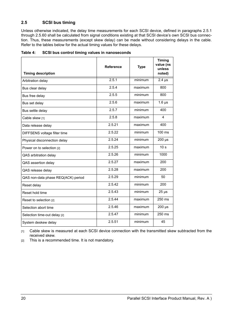 5 scsi bus timing | Seagate Ultra 160 User Manual | Page 34 / 186
