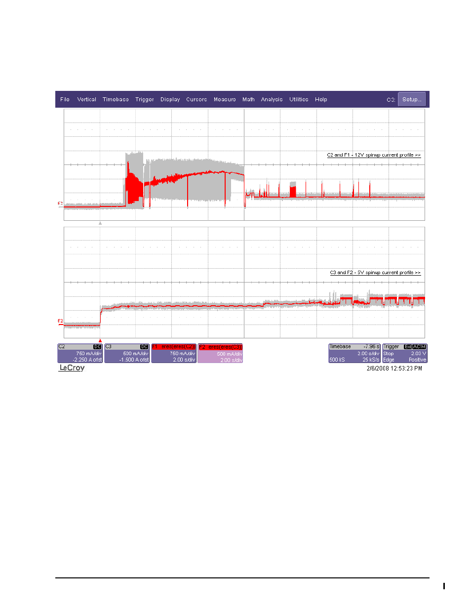 3 current profiles, Current profiles | Seagate Barracuda ES.2 FC User Manual | Page 33 / 84