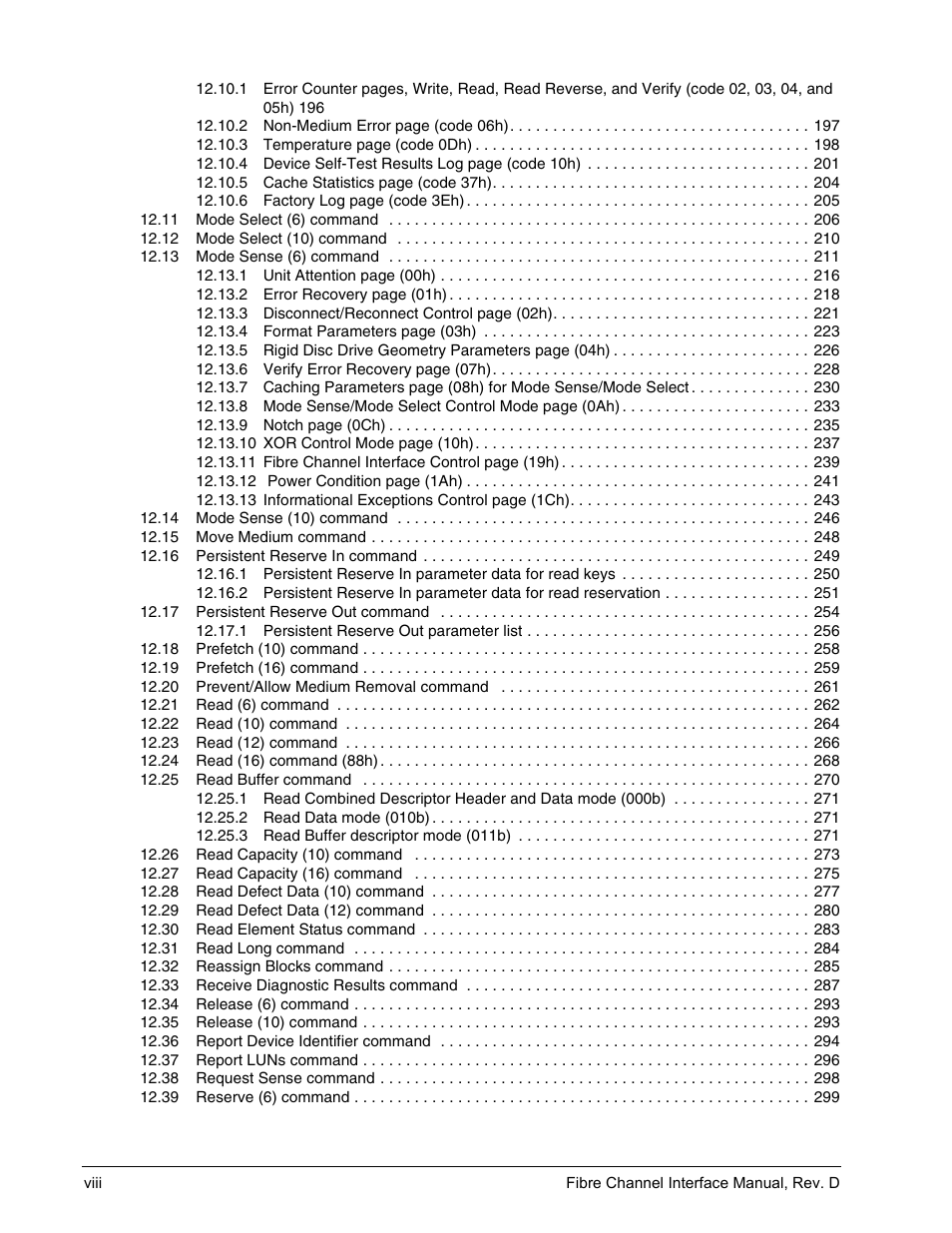 Seagate Fibre Channel Interface User Manual | Page 10 / 432