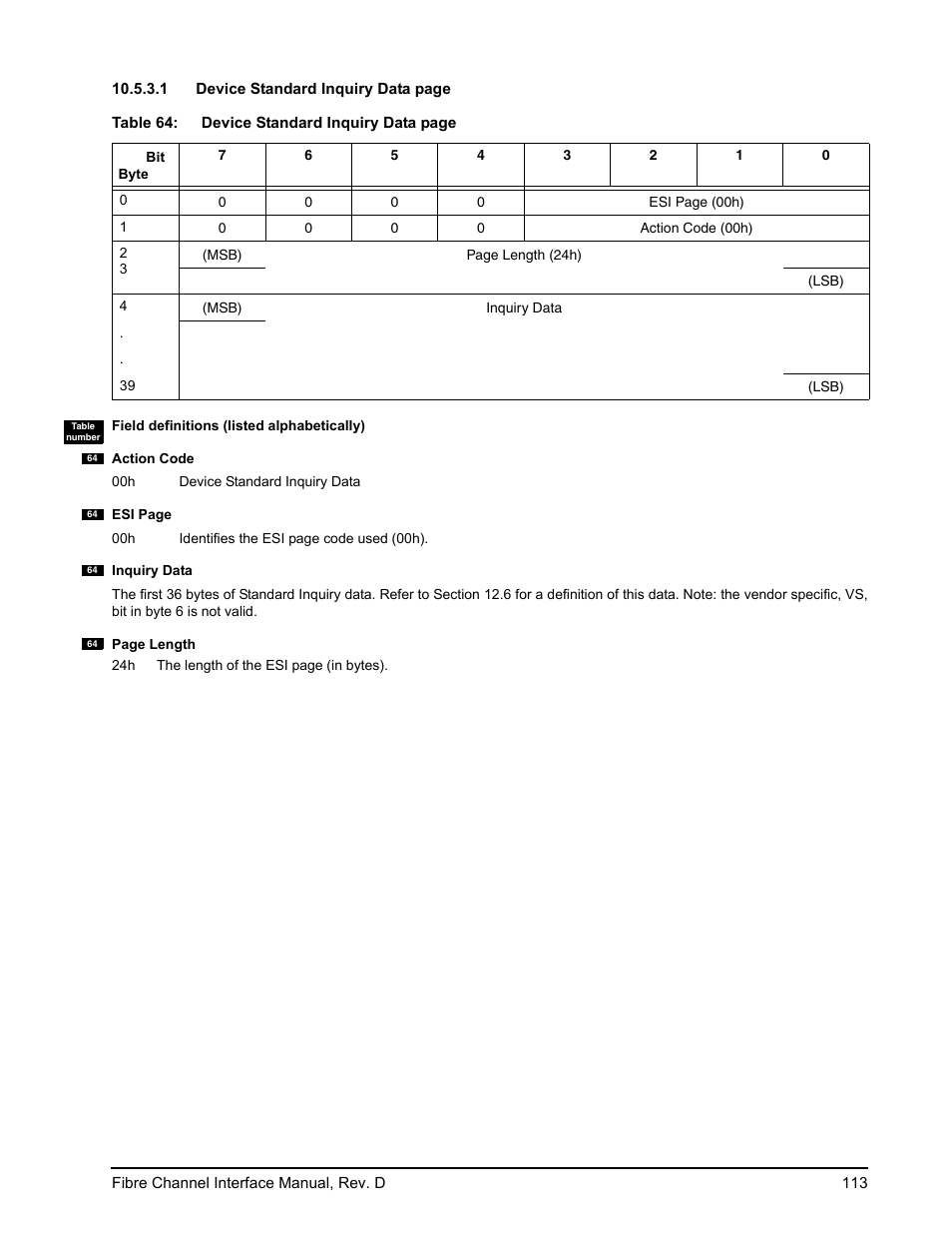 Section 10.5.3.1) | Seagate Fibre Channel Interface User Manual | Page 127 / 432