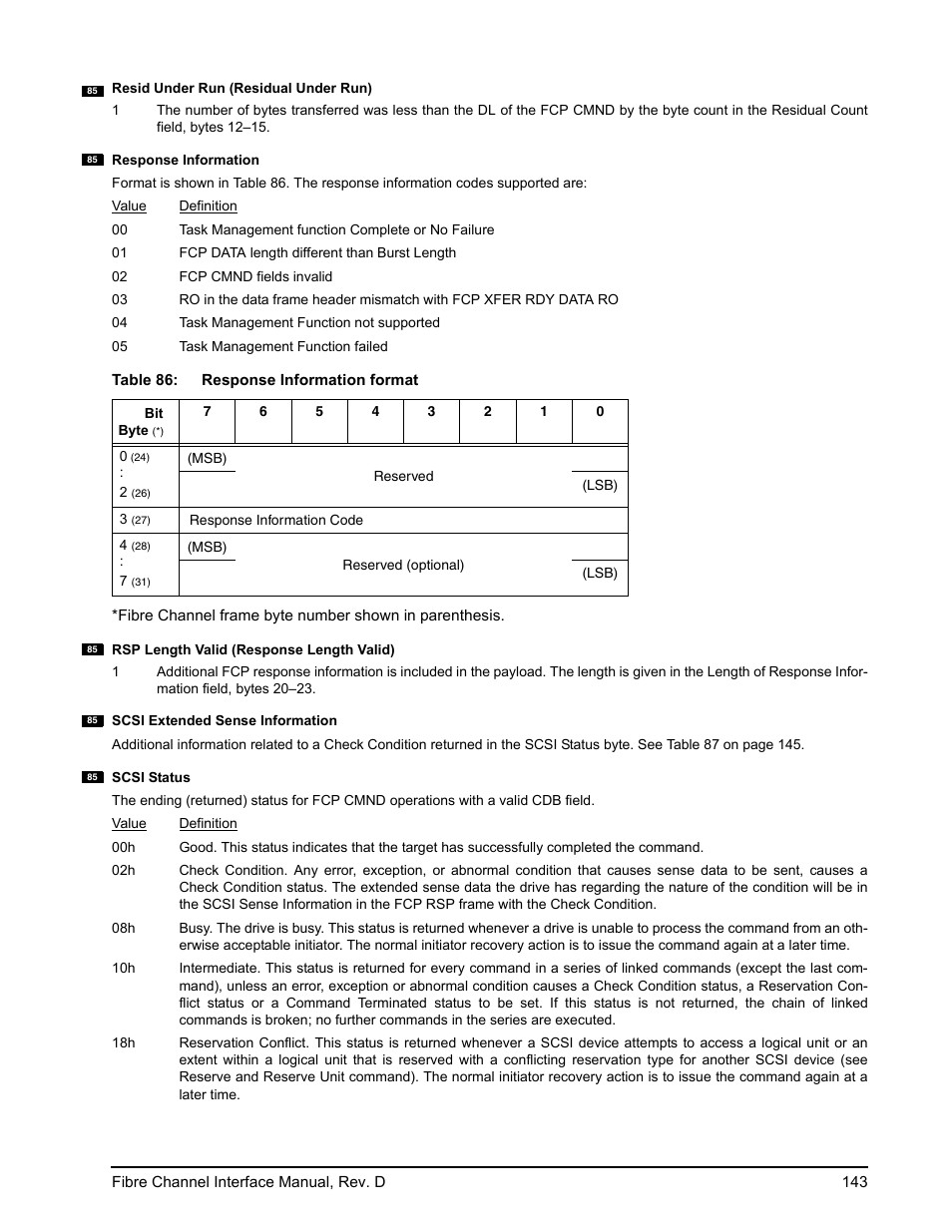 Seagate Fibre Channel Interface User Manual | Page 157 / 432