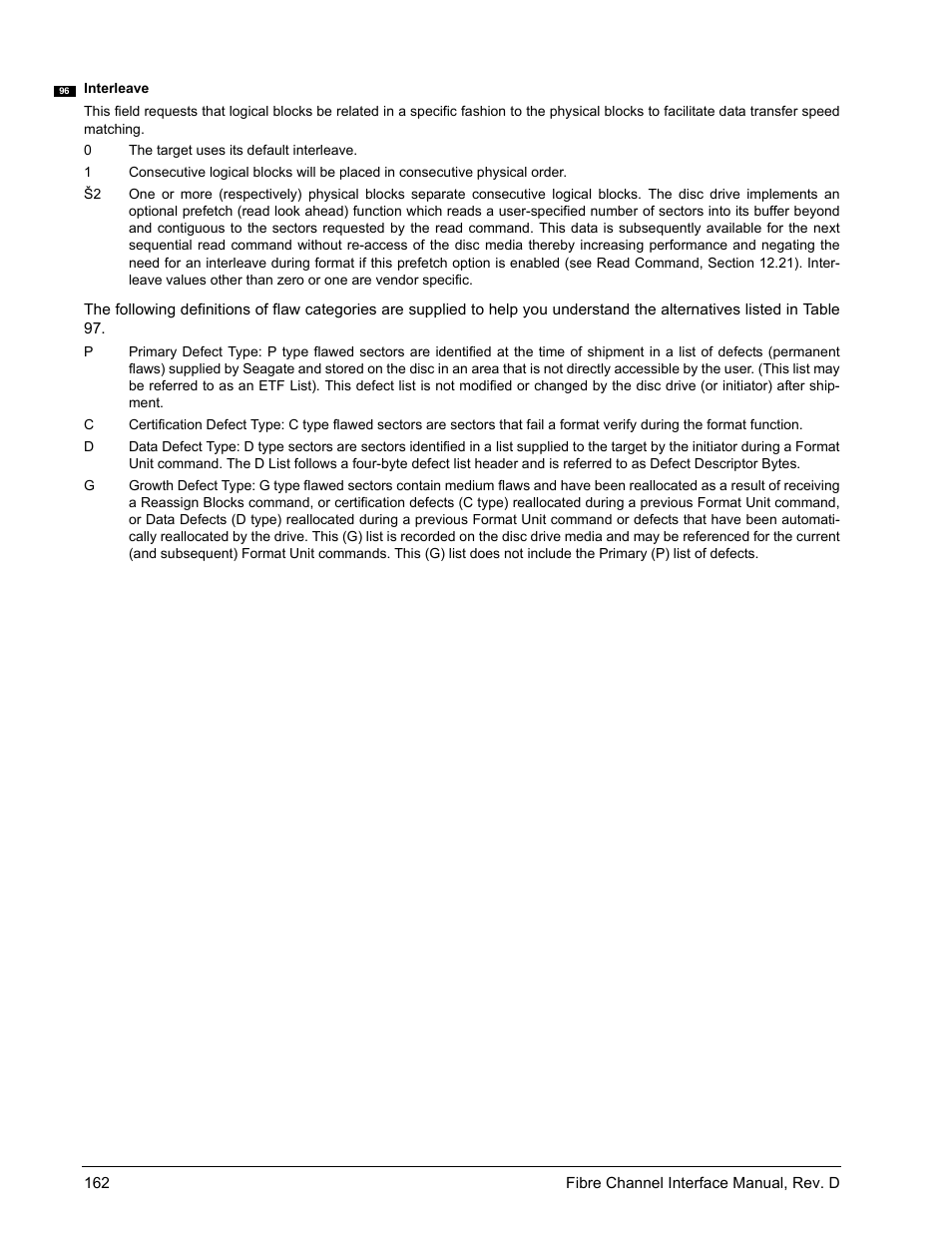 Seagate Fibre Channel Interface User Manual | Page 176 / 432