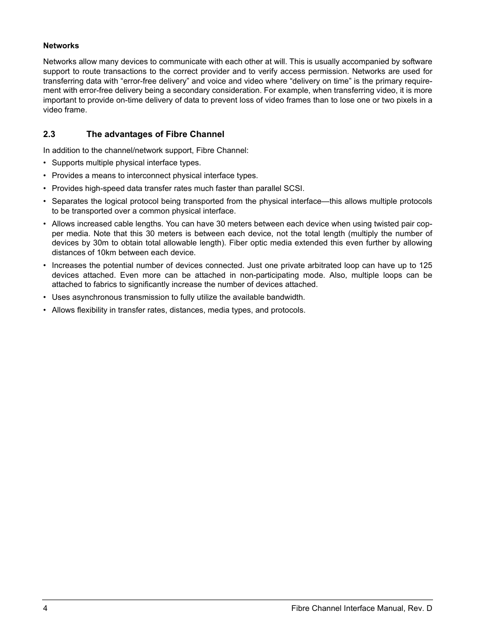 3 the advantages of fibre channel, The advantages of fibre channel | Seagate Fibre Channel Interface User Manual | Page 18 / 432