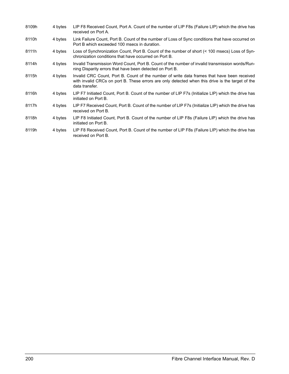 Seagate Fibre Channel Interface User Manual | Page 214 / 432