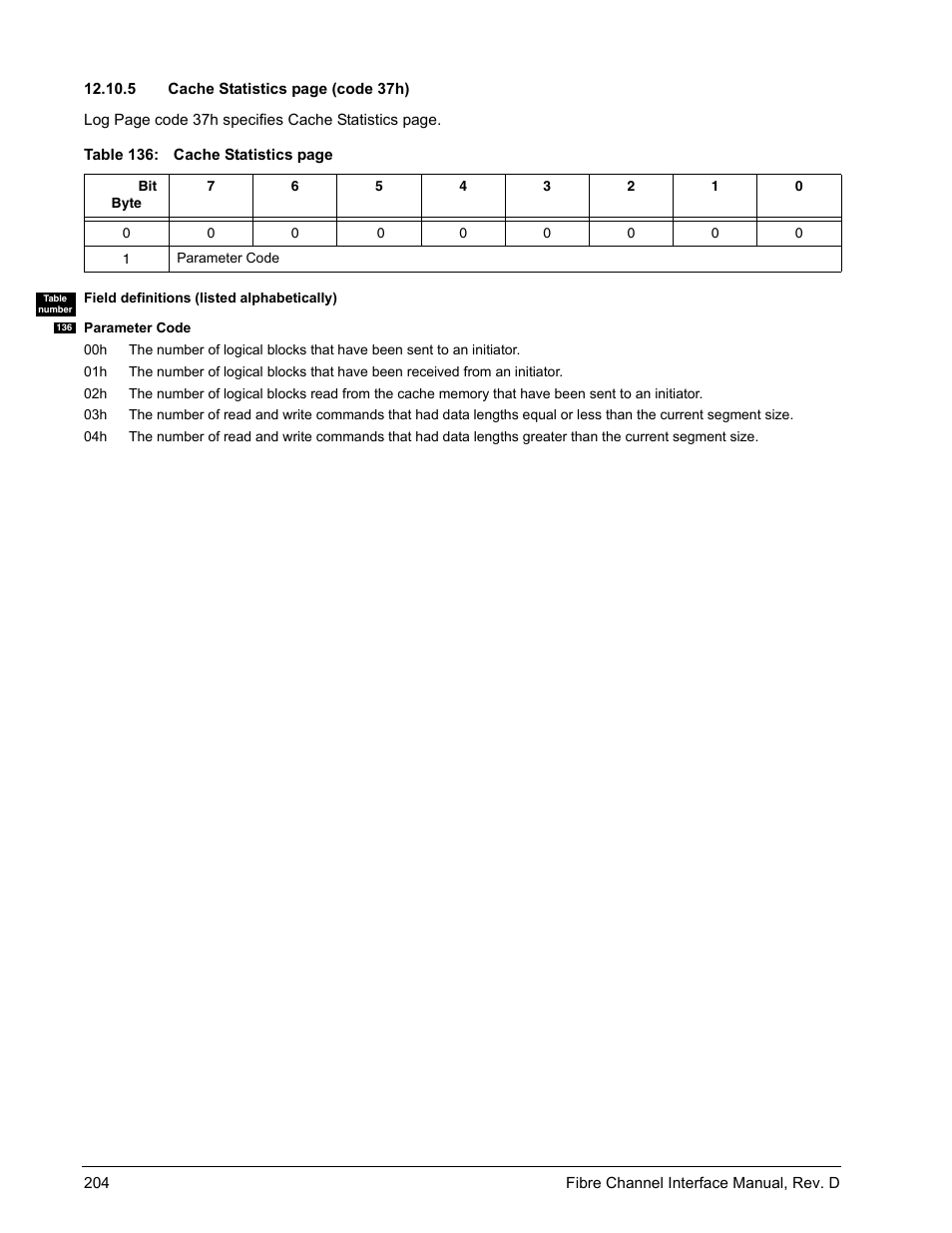 Seagate Fibre Channel Interface User Manual | Page 218 / 432