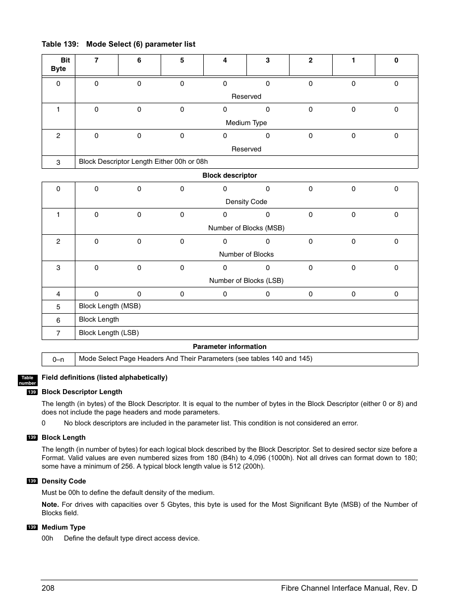 Ble 139) that is | Seagate Fibre Channel Interface User Manual | Page 222 / 432