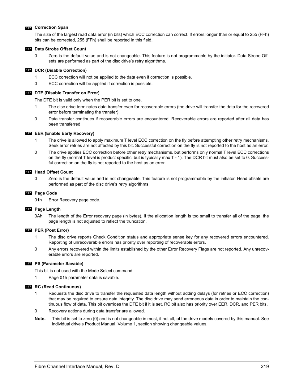 Seagate Fibre Channel Interface User Manual | Page 233 / 432