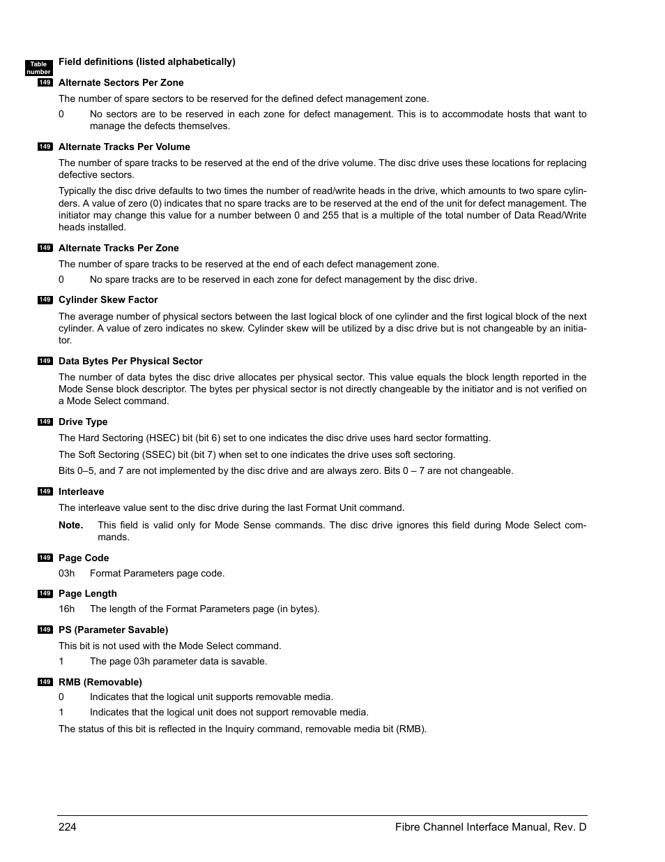 Seagate Fibre Channel Interface User Manual | Page 238 / 432
