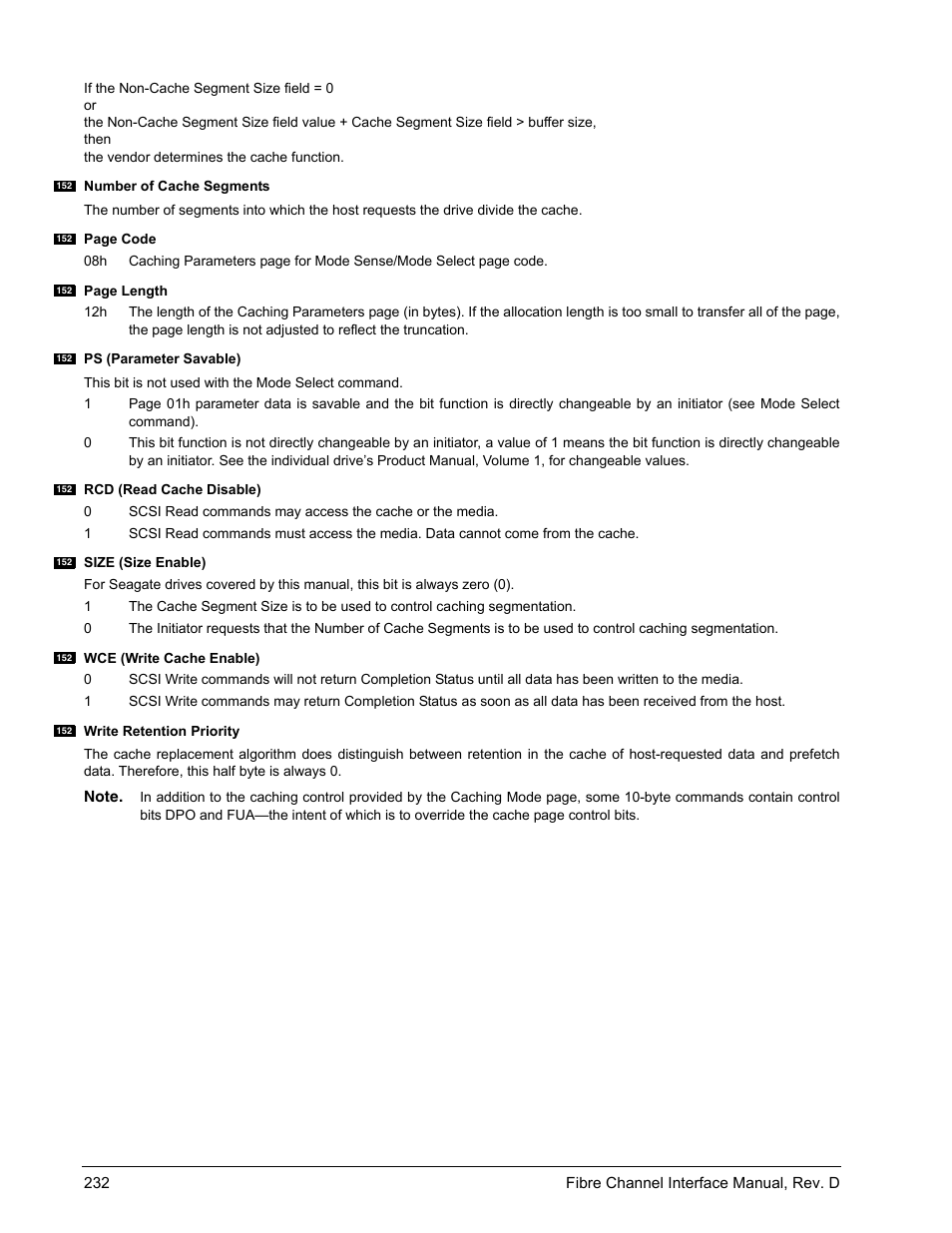 Seagate Fibre Channel Interface User Manual | Page 246 / 432