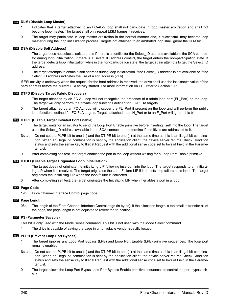 Seagate Fibre Channel Interface User Manual | Page 254 / 432