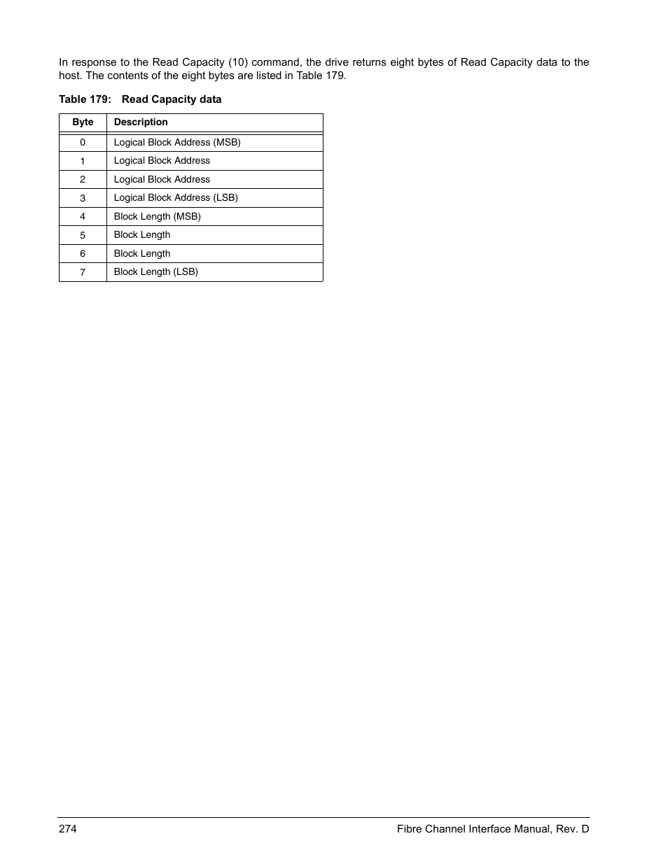 Seagate Fibre Channel Interface User Manual | Page 288 / 432